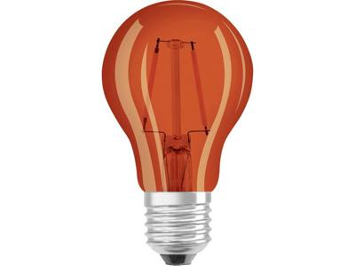 Osram LED STAR DECO Classic A Color E27 2.5W Oranje Helder | Vervangt 15W