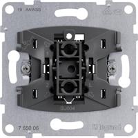 Legrand 765006 Inzetstuk Wisselschakelaar Seano Metaal, Zwart 1 stuks 1 stuk(s) - thumbnail