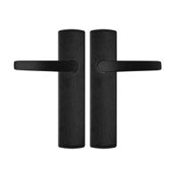 AXA Binnendeurbeslag Curve Klik kruk Curve Zwart - thumbnail