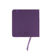 Kangaro Schetsboek - Purple Heart - Hardcover - 80 vellen - 140g - Roomwit Papier met Elastiek en Lint - thumbnail