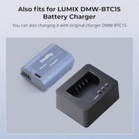 SmallRig 4906 DMW-BLK22 USB-C Rechargeable Camera Battery, blauw - thumbnail