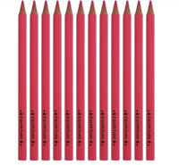 Creativ Company Driehoekige jumbo kleurpotloden - roze, 12st. - thumbnail