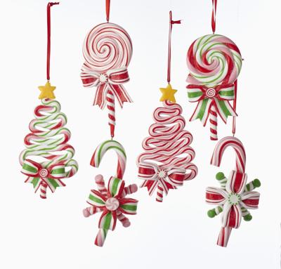 Claydough candy cane, tree & lollipop orns assorted kerstbal Kurt S. Adler - Kurt s adler Claydough candy cane, tree & lollipop orns assorted kerstbal Kurt S. Adler - Kurt s adler