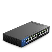 Linksys Lgs108-Eu-Rtl Desktop Gigabit-Switch Voor Bedrijven, 8-Poorts - thumbnail