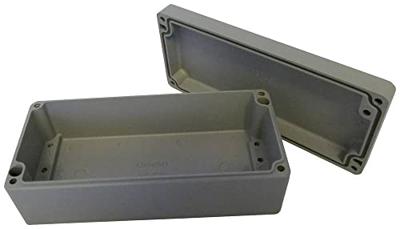 Reltech EfaBox 128-000-398 Universele behuizing 175 x 80 x 57 Aluminium Poedercoating Grijs 1 stuk(s)