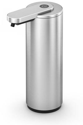 ZACK Tervo zeepdispenser met sensor 200ml geborsteld RVS ZACK Tervo zeepdispenser met sensor 200ml geborsteld RVS