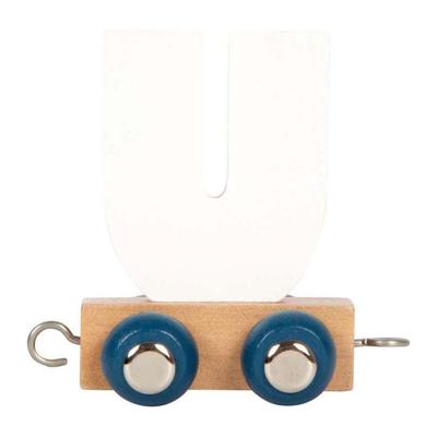 Small Foot - houten lettertrein polar - u Small Foot - houten lettertrein polar - u