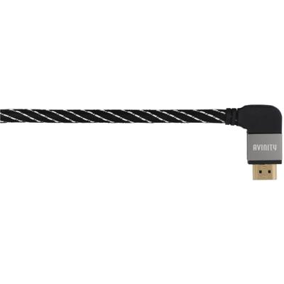 Avinity High-speed HDMI-kabel St. - St. 90° Stof Verguld Ethernet 3,0 M