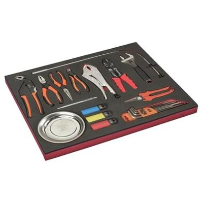 Bahco Foaminlay Fit&Go 3/3 met tangen | inbussleutels | magnetische schaal en pikgereedschap - 23-delig - FF1A167