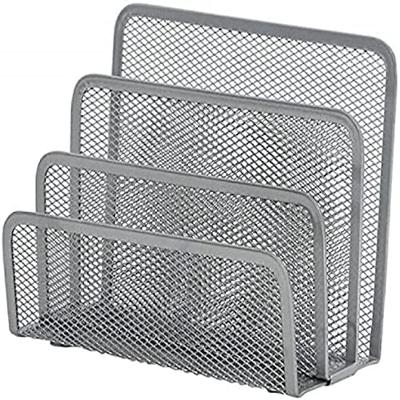 Q-CONNECT briefhouder 3 delig metaal zilver