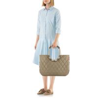 Reisenthel Loopshopper L-Frame Rhombus Olive - thumbnail