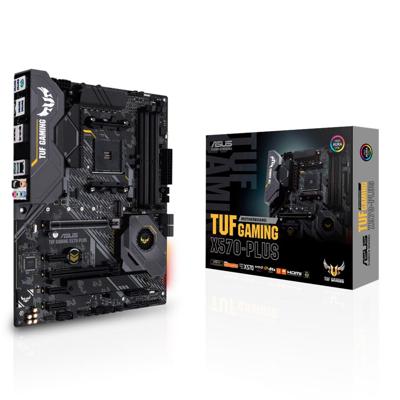 TUF GAMING X570-PLUS - Moederbord - ATX - Socket AM4 - AMD X570 - USB-C Gen2, USB 3.2 Gen 1, USB 3.2 Gen 2 - Gigabit LAN TUF GAMING X570-PLUS - Moederbord - ATX - Socket AM4 - AMD X570 - USB-C Gen2, USB 3.2 Gen 1, USB 3.2 Gen 2 - Gigabit LAN