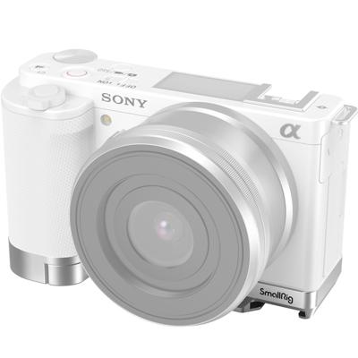 SmallRig 3524 Extension Grip for Sony ZV-E10 (Silver)