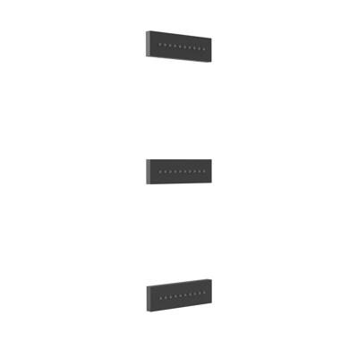 Bodyjet Tres Inbouw Hydromassage 13.9x4.9 cm Breed Mat Zwart Bodyjet Tres Inbouw Hydromassage 13.9x4.9 cm Breed Mat Zwart