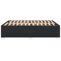 Bedframe kunstleer zwart 180x200 cm - thumbnail