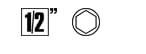 Beta 11-delige set dopsleutels zeskant (art. 920A/AS) met support 920A-AS/SB11 - 009200295 - thumbnail