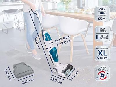 Leifheit accu dweilzuiger regulus aqua powervac - thumbnail