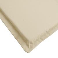VidaXL Ligbedkussen 200x60x3 cm oxford stof beige - thumbnail
