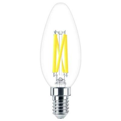 Philips LED kaars E14 5,9-60W filament helder dimtone - LED3718 Philips LED kaars E14 5,9-60W filament helder dimtone - LED3718