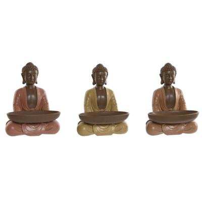 Decoratieve figuren Home ESPRIT Oranje Koraal Limoen Hars Boeddha Orientaals 19,5 x 16 x 25,5 cm (3 Stuks) Decoratieve figuren Home ESPRIT Oranje Koraal Limoen Hars Boeddha Orientaals 19,5 x 16 x 25,5 cm (3 Stuks)