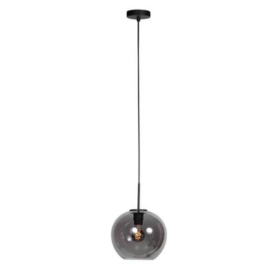 Steinhauer HanglampHaloSwap met 1 bol smoke glas Ø 25cm - 4293ZW