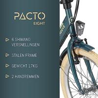 Pacto Eight 20 inch Vouwfiets 6v - thumbnail