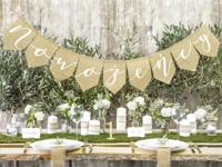 Houten Ringenhouder Bruiloft (6cm) - thumbnail