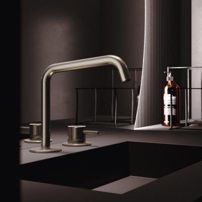 Hotbath Wastafelmengkraan Archie 2 Gats Zonder Waste RVS316