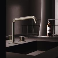 Hotbath Wastafelmengkraan Archie 2 Gats Zonder Waste RVS316 - thumbnail