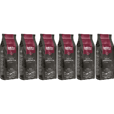 Caffè Mauro 100% arabica Centopercento - koffiebonen - 6 x 1 kilo Caffè Mauro 100% arabica Centopercento - koffiebonen - 6 x 1 kilo
