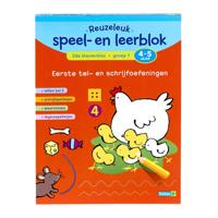 Deltas Reuzeleuk Speel en Leerblok Eerste Tel En Schrijfoefeningen 4-5 Jaar - thumbnail