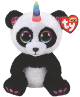 Ty Beanie buddy paris panda, 24cm - thumbnail