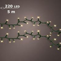 LED compact rice lights 220 lamps soft gold - thumbnail