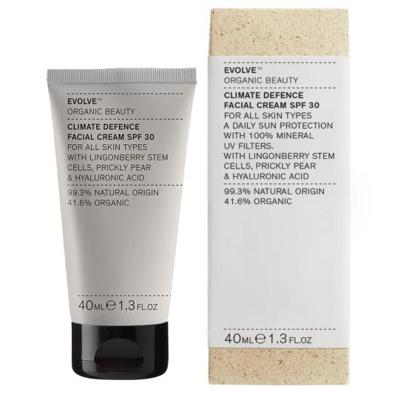 Evolve Organic Beauty Climate Defence Facial Cream SPF30 40ml