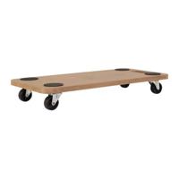 Platformwagen / hondje hout 57x29 cm 200 kg. - thumbnail