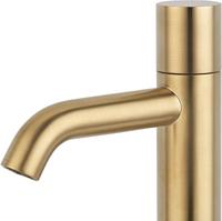 Ben Lavion fonteinkraan geborsteld messing pvd - thumbnail