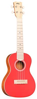 Cordoba 15CM Matiz Chili Red concert ukelele met gigbag