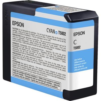 Epson Inktcartridge T5802 Origineel Cyaan C 13 T 580200