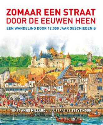 Zomaar een straat door de eeuwen heen - Anne Millard - Hardcover (9789025753528)