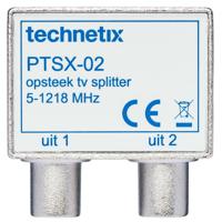 Enzo Technetics PTSX-02 -coax opdruk verdeler IEC - 2074040 - thumbnail