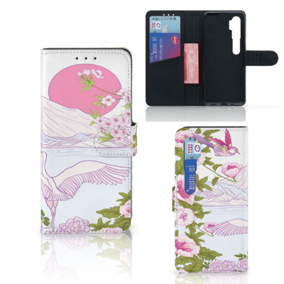 Xiaomi Mi Note 10 Pro | Telefoonhoesje | Met pasjeshouder | Bird Standing