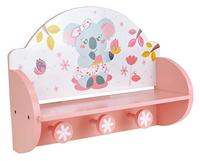 Wandkapstok Fun House Roze Hout MDF (33 x 46 x 15 cm) - thumbnail