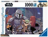 Ravensburger puzzel The Mandalorian 1000 stukjes - thumbnail
