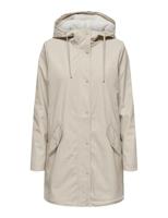 Only Onlsally Raincoat Otw Noos Winterjassen Oatmeal White Teddy - thumbnail