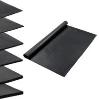 Vloermat anti-slip 1 mm glad 1,2x2 m rubber - thumbnail