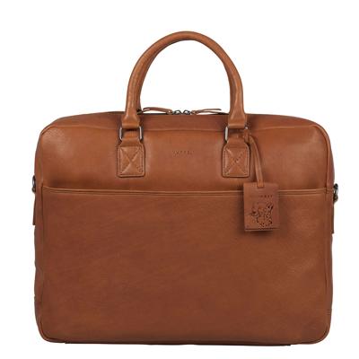 Burkely Antique Avery Laptopbag 17'-Cognac