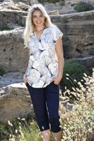 Elegante pyjama ginkgobladeren - thumbnail