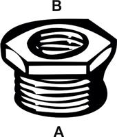 Cornat Galva Verloopstuk 1&apos;&apos;Mx1/2V (241) - VFB241112 - thumbnail