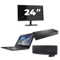 Lenovo ThinkPad X1 Yoga Gen 4 - Intel Core i7-8e Generatie - 14 inch - 16GB RAM - 256GB SSD - Windows 11 Home + 1x 24 inch Monitor - thumbnail