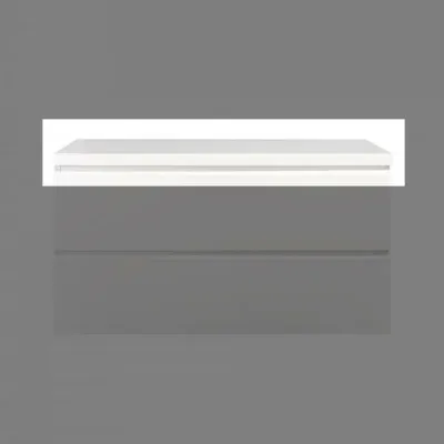 Topblad Tieme glans wit